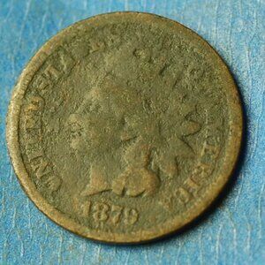 🌟1879 Indian Head Cent Penny 1c Lot w1215🌟